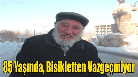 85 Yaşında, Bisikletten Vazgeçmiyor
