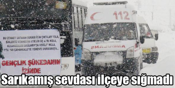Sarıkamış sevdası ilçeye sığmadı