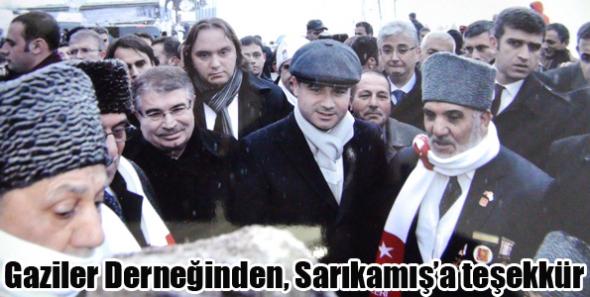 Gaziler Derneğinden, Sarıkamış’a teşekkür