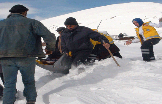 Kars'ta Hasta Kurtarma Telaşı