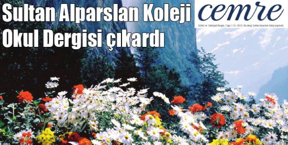 Sultan Alparslan Koleji Okul Dergisi çıkardı
