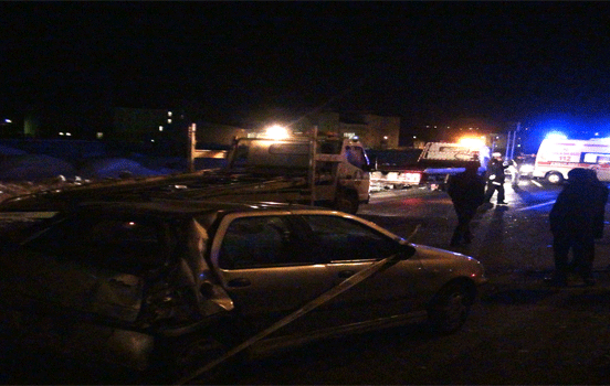 Kars'ta Kaza 33 Yaralı Var