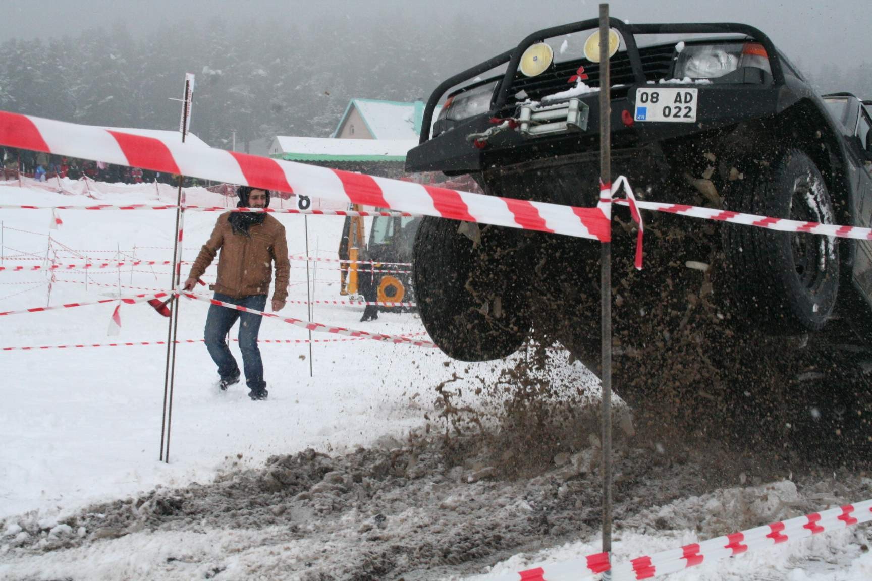 Sarıkamış'ta Off-Road Yarışları Nefes Kesti