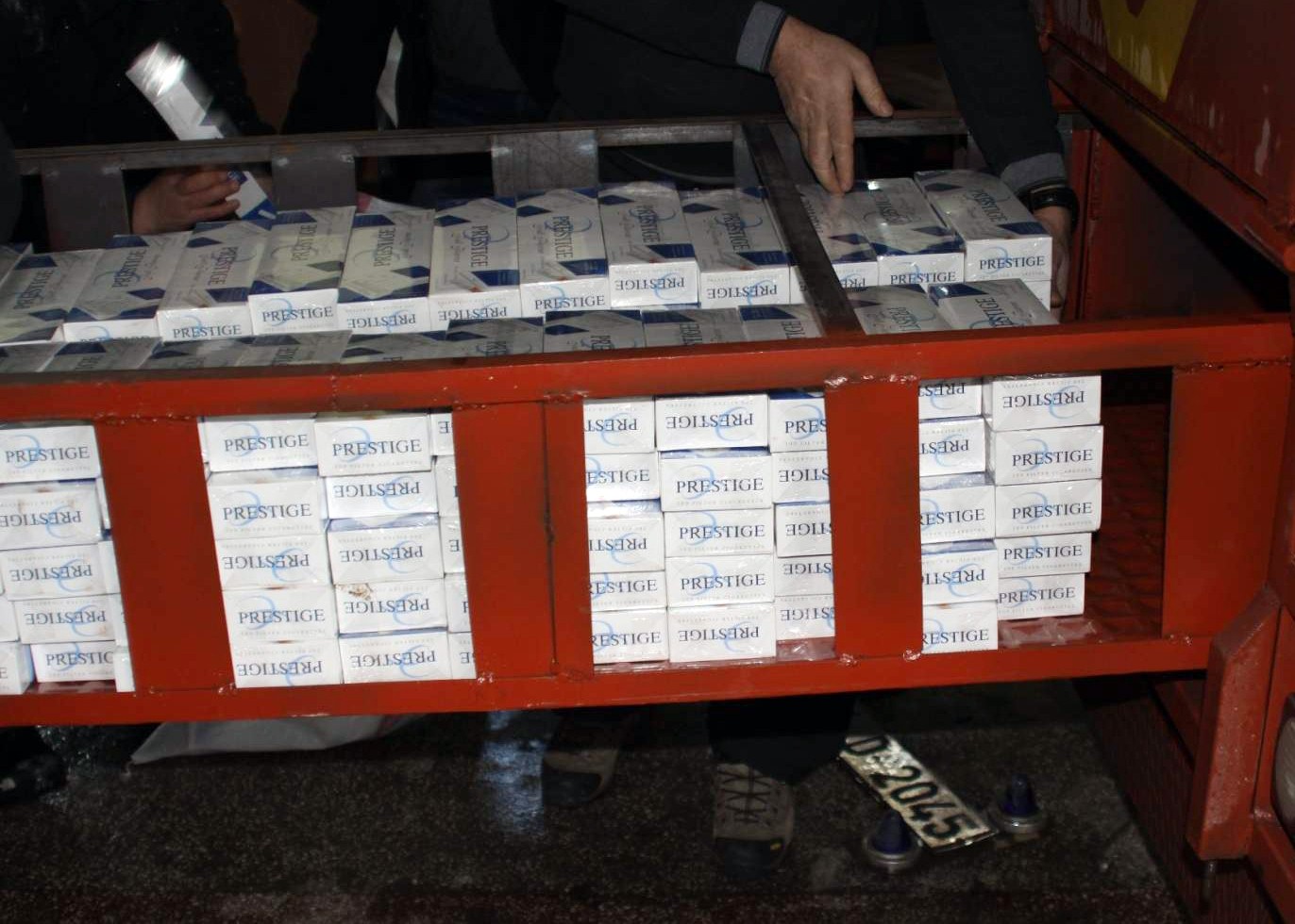 Kars'ta 17 Bin Paket Kaçak Sigara Ele Geçirildi