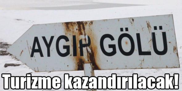 Aygır Gölü turizme kazandırılacak!