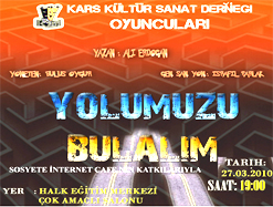 Kars kültür sanat derneği perdelerini açıyor