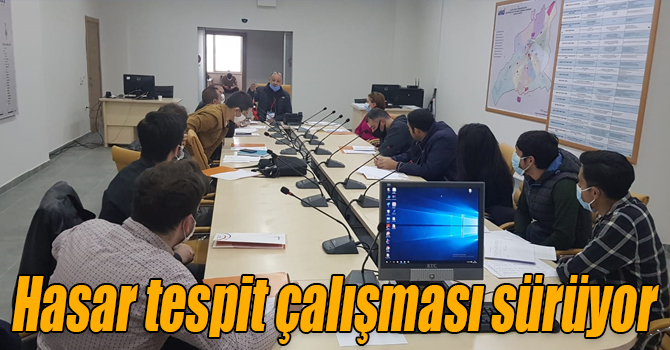 Kars’ta hasar tespit çalışması sürüyor