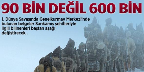 ‘Sarıkamış’ta asıl şehit sayısı 600 bin’