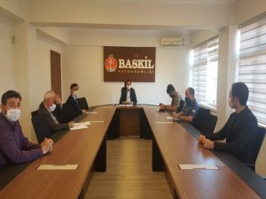 Baskil'de camideki ibadet tedbirleri ele alındı