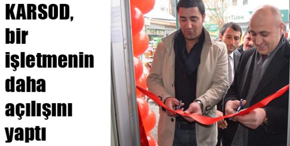 KARSOD, bir işletmenin daha açılışını yaptı