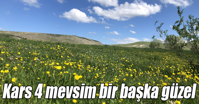 Kars 4 mevsim bir başka güzel