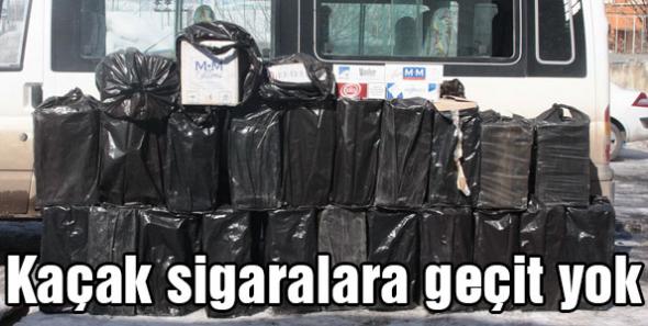 Kars'ta Kaçak sigaralara geçit yok