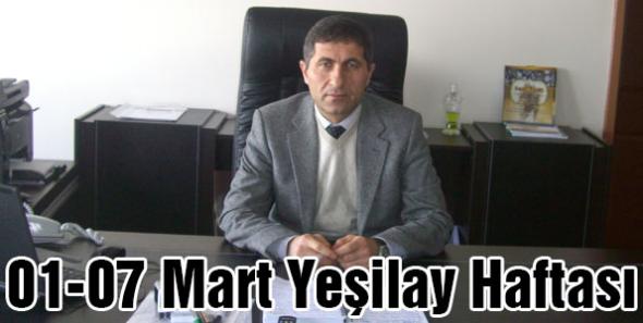 01-07 Mart Yeşilay Haftası