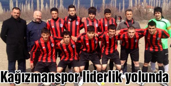 Kağızmanspor liderlik yolunda