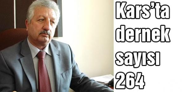 Dernek sayısı 264’e ulaştı