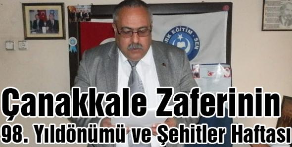 Çanakkale Zaferinin 98. Yıldönümü