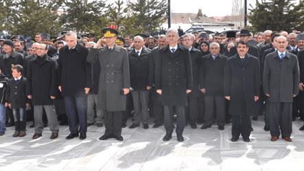 Kars'ta Şehitlerimizi Andık
