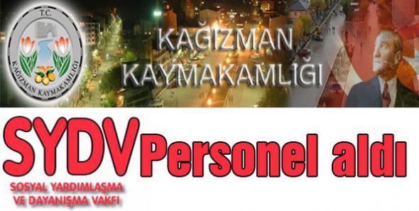 SYDV’ye personel alındı