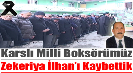 Zekeriya İlhan’ı Kaybettik.