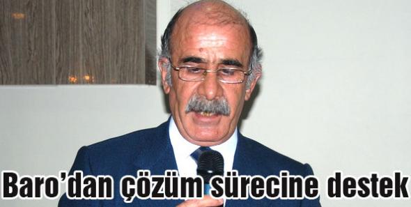 Kars Ardahan Bölge Barosu’ndan çözüm sürecine destek
