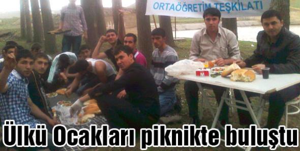 Kars Ülkü Ocakları Ortaöğretim Teşkilatı piknikte buluştu