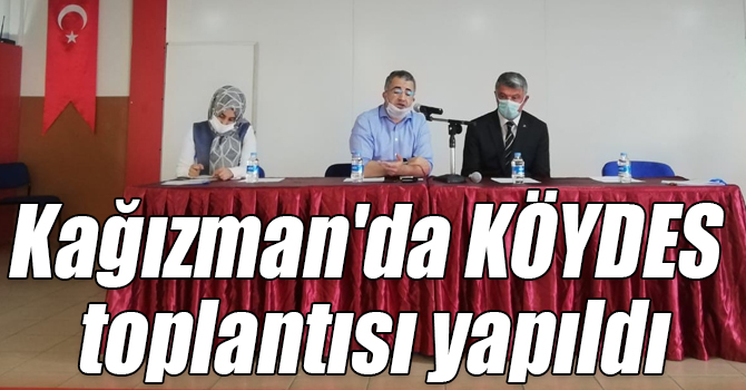 Kağızman’da KÖYDES toplantısı yapıldı