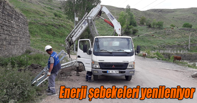 Kars’ta ARAS elektrik enerji şebekesini yeniliyor