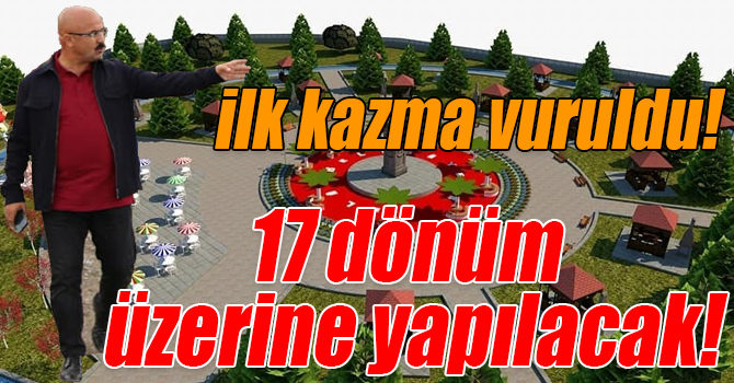 Başkan Altun, Selim’e mesire alanı ve millet parkı kazandırıyor