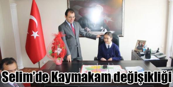 Selim’de Kaymakam değişikliği