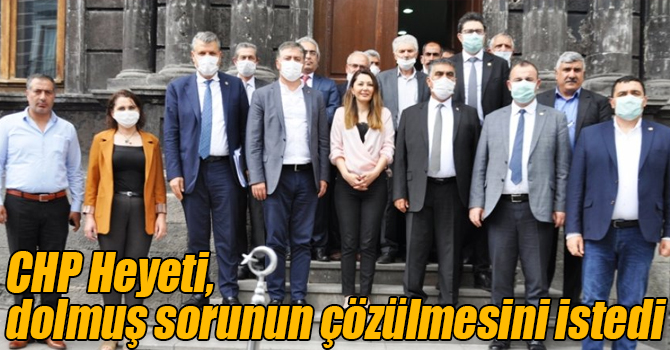 CHP Heyeti, dolmuş sorunun çözülmesini istedi