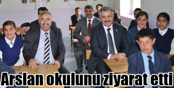 Milletvekili Ahmet Arslan okulunu ziyaret etti