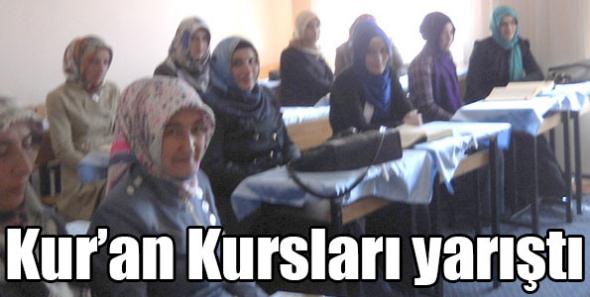 Selimde Kur’an Kursları yarıştı