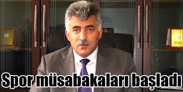 Spor müsabakaları başladı