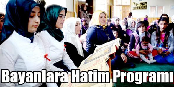 Bayanlara Hatim Programı