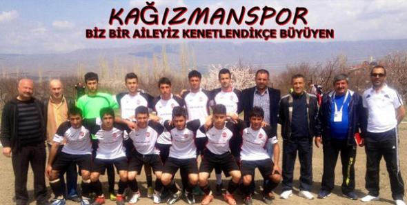 Kağızmanspor Şampiyon