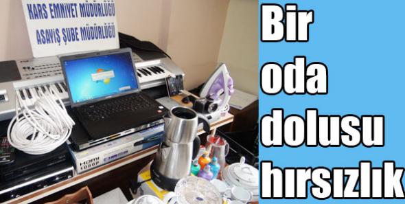 Emniyet bir oda dolusu eşya daha buldu!