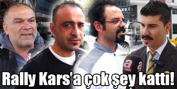 Rally Kars’a çok şey kattı!