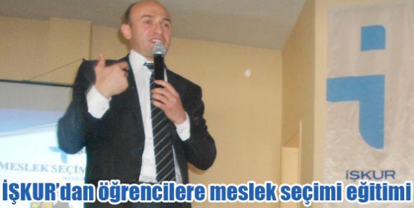 İŞKUR’dan öğrencilere meslek seçimi eğitimi