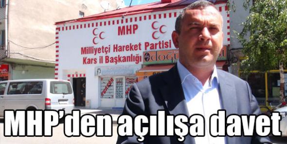MHP’den açılışa davet