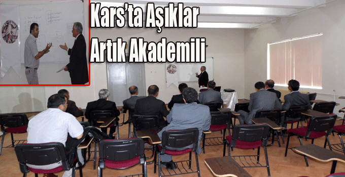 Kars'ta Aşıklar Artk Akademili