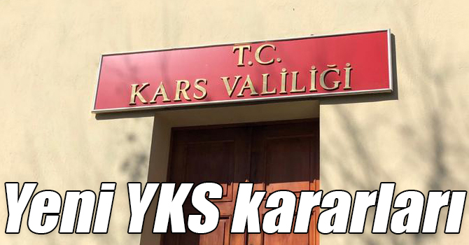 Kars’ta yeni YKS kararları