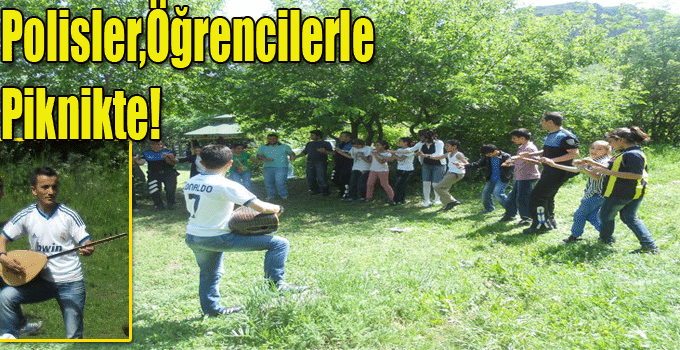 Polisler, Öğrencilerle Piknikte!