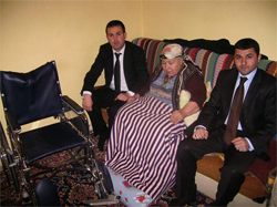 Kars ülkü ocaklarından örnek davranış