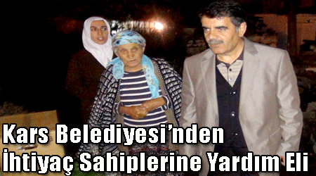Kars Belediyesi'nden İhtiyaç Sahiplerine Yardım Eli