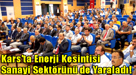 Kars'ta Enerji Kesintisi Sanayi Sektörünü de Yaraladı!