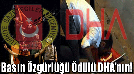 Basın Özgürlüğü Ödülü DHA’nın!