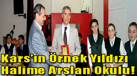 Kars'ın Örnek Yıldızı Halime Arslan Okulu!