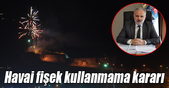 Kars Belediyesi havai fişek kullanmama kararı aldı