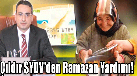 Çıldır SYDV'den Ramazan Yardımı!