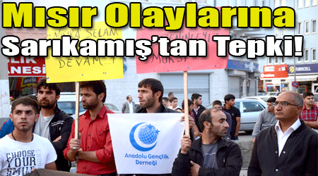 Sarıkamış’tan Mısır Olaylarına Tepki!